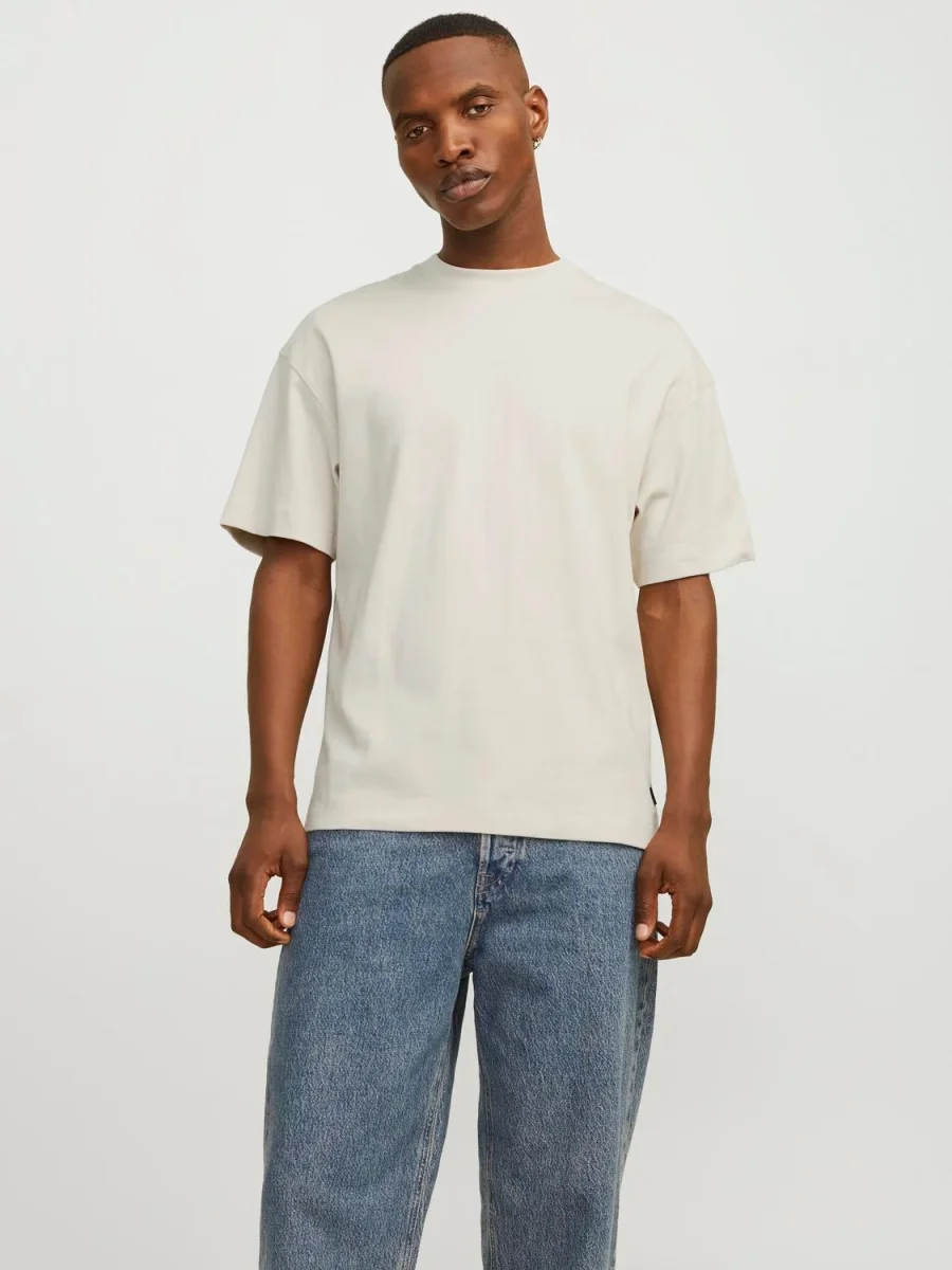 CAMISETA LOOSE BÁSICA URBAN - Moonbeam - Imagen 8