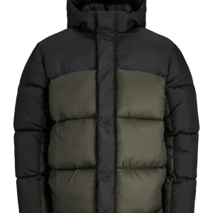 CAMPERA PUFFER UNION - Grape Leaf Detail:BLOCKING