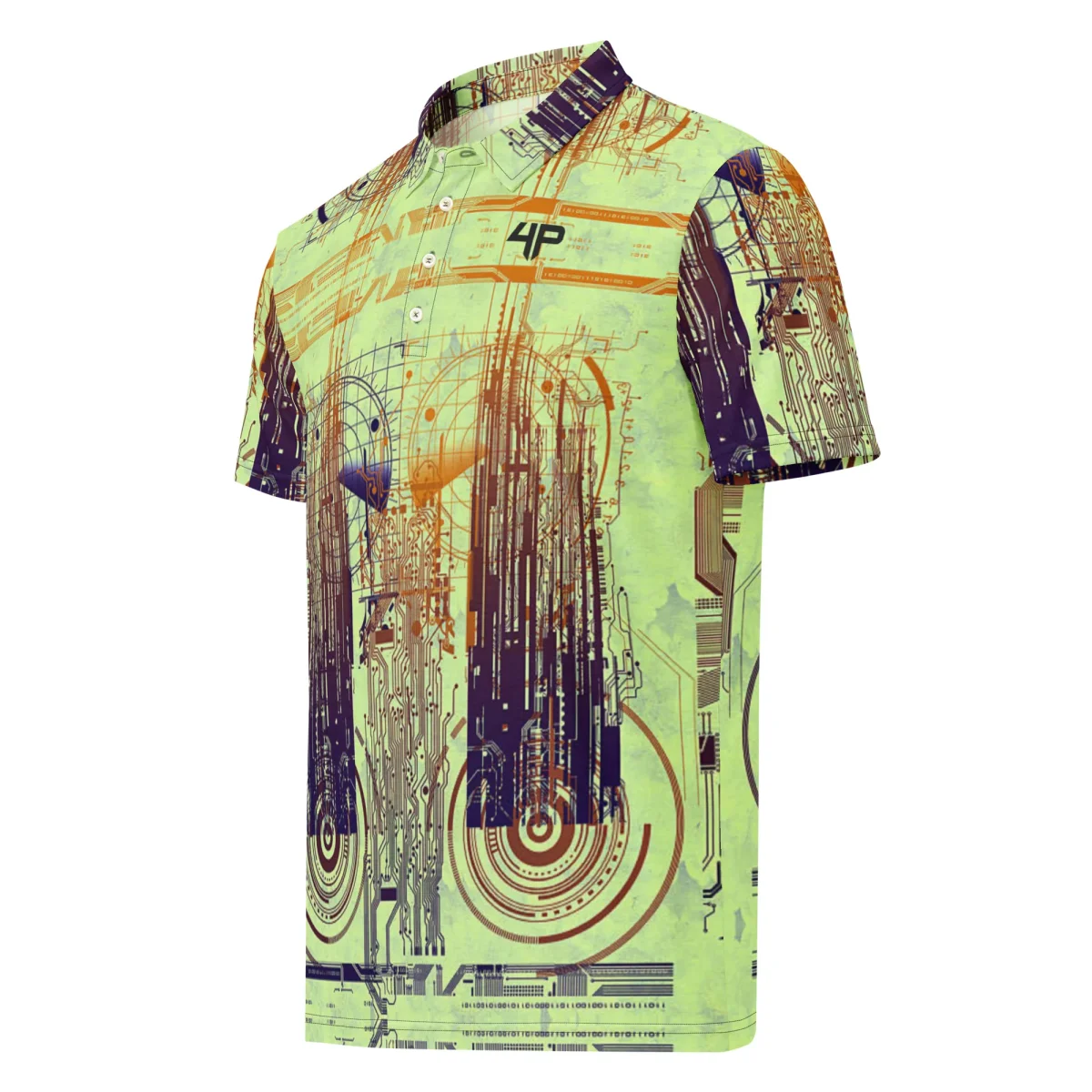 Polo ajustado para hombre