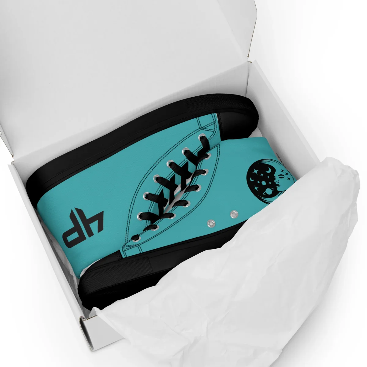 Zapatillas de lona de caña alta para hombre - Imagen 5