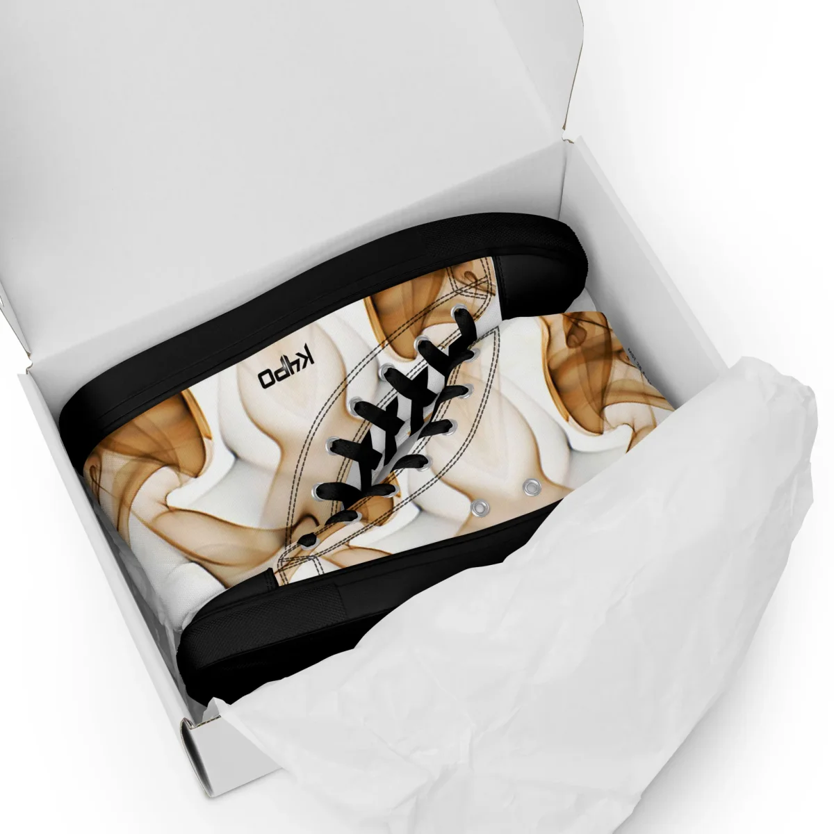 Zapatillas de lona de caña alta para hombre - Imagen 2