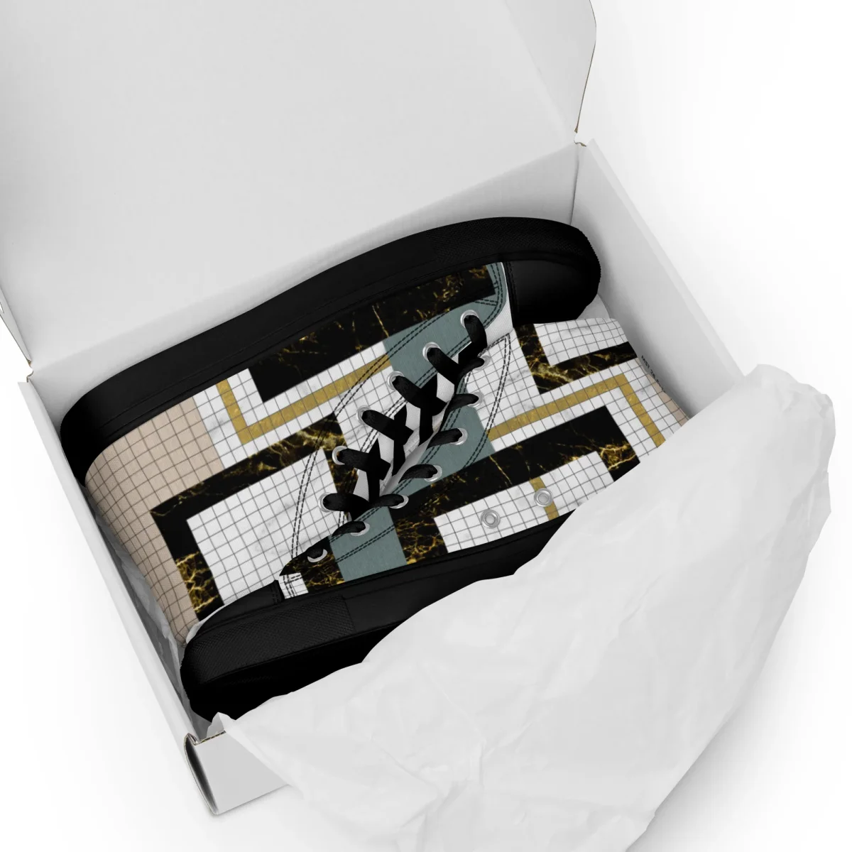Zapatillas de lona de caña alta - Imagen 3