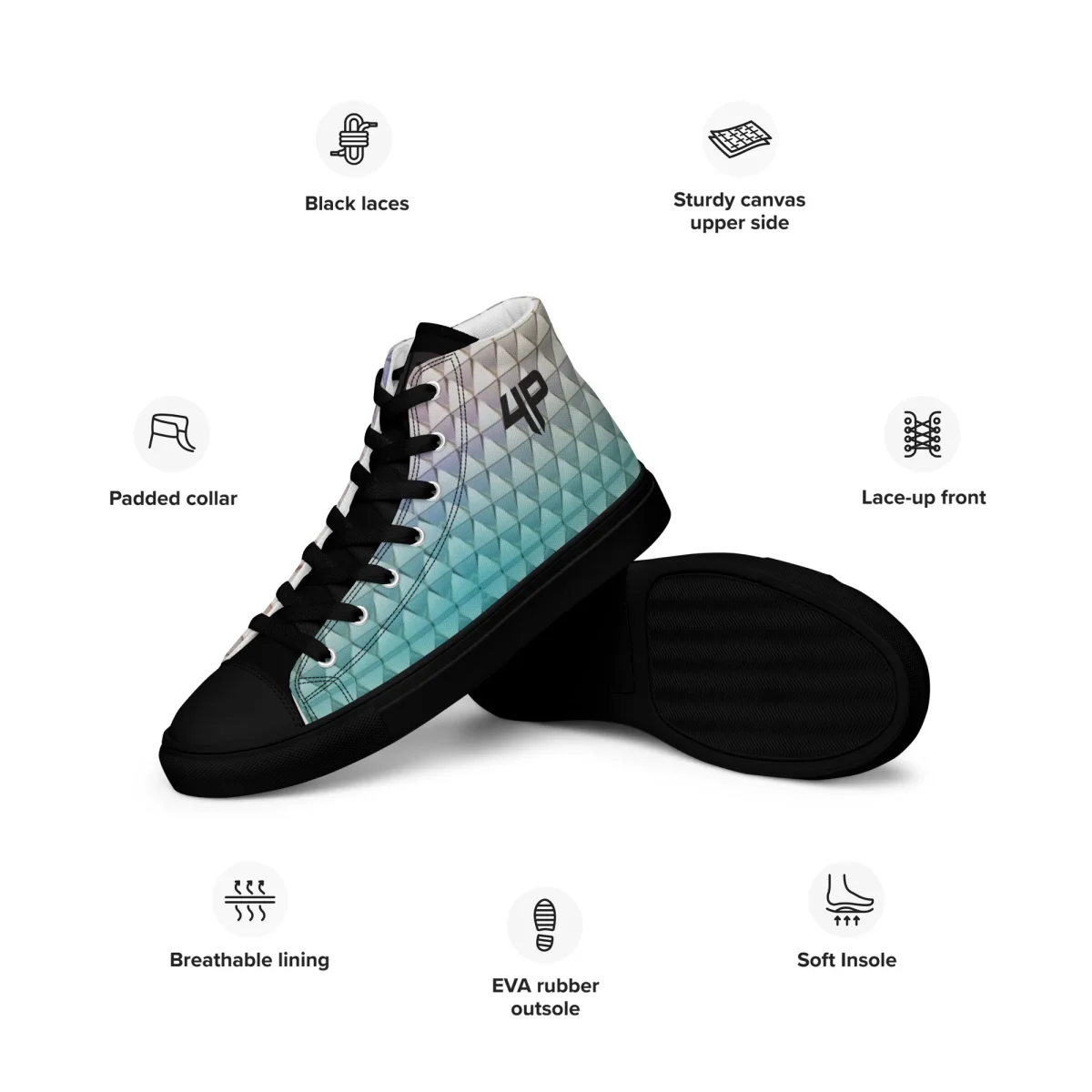 Zapatillas de caña alta para hombre - TR 90 - Imagen 5