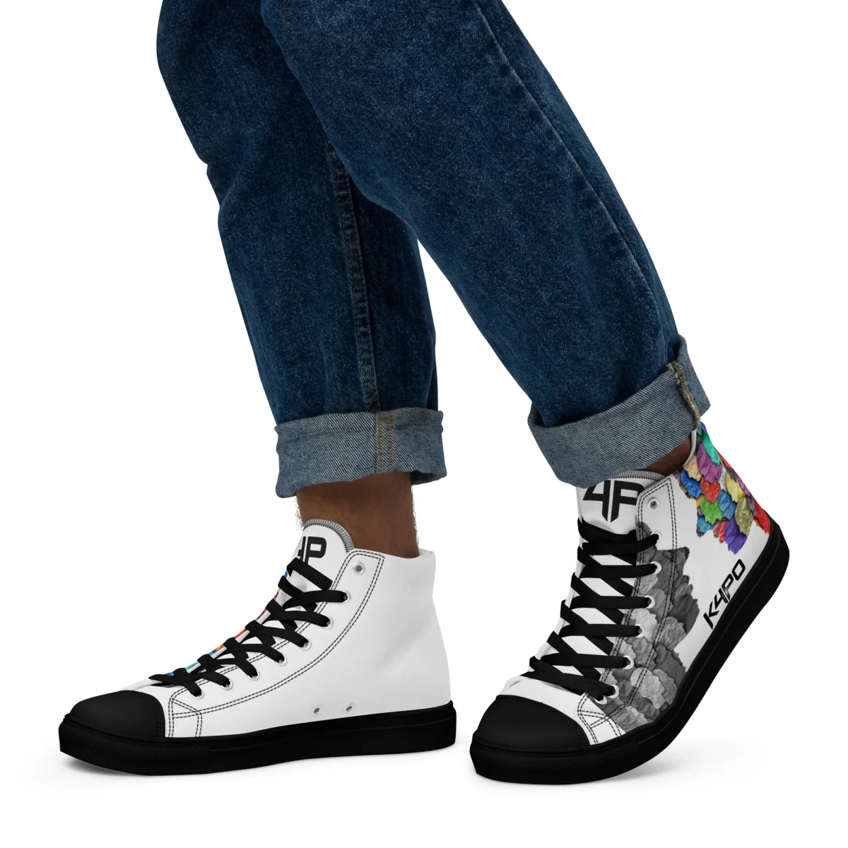 Zapatillas de caña alta para hombre - 2face - Imagen 3