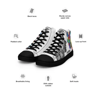 Zapatillas de caña alta para hombre - 2face