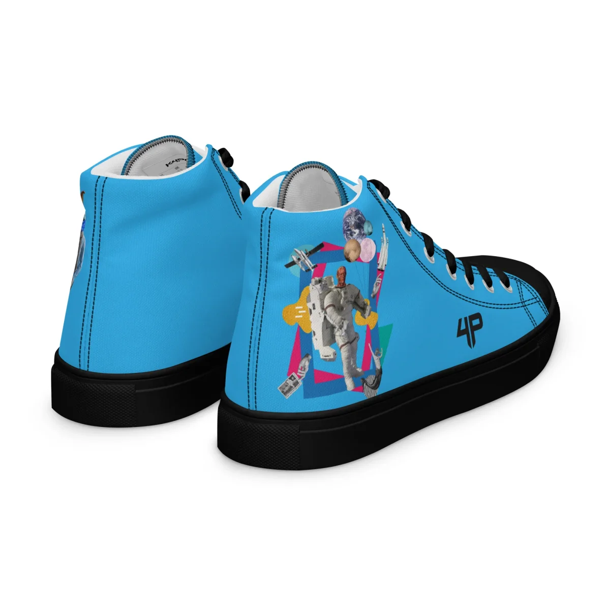 Zapatillas de lona de caña alta para hombre - Imagen 6