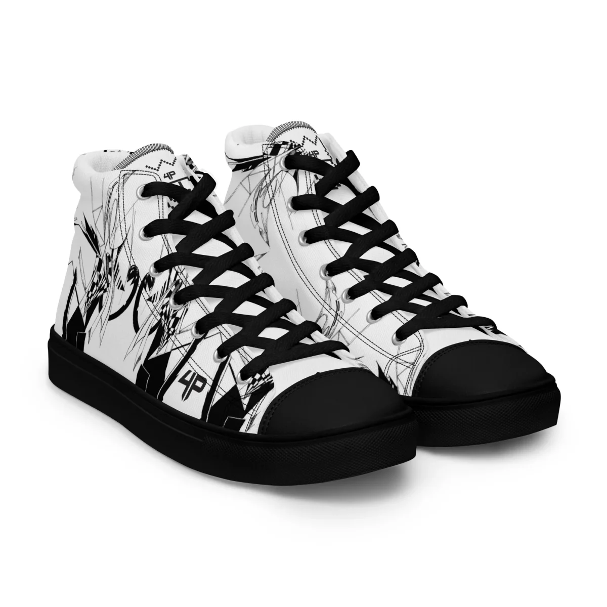 Zapatillas de lona de caña alta para hombre - Imagen 3