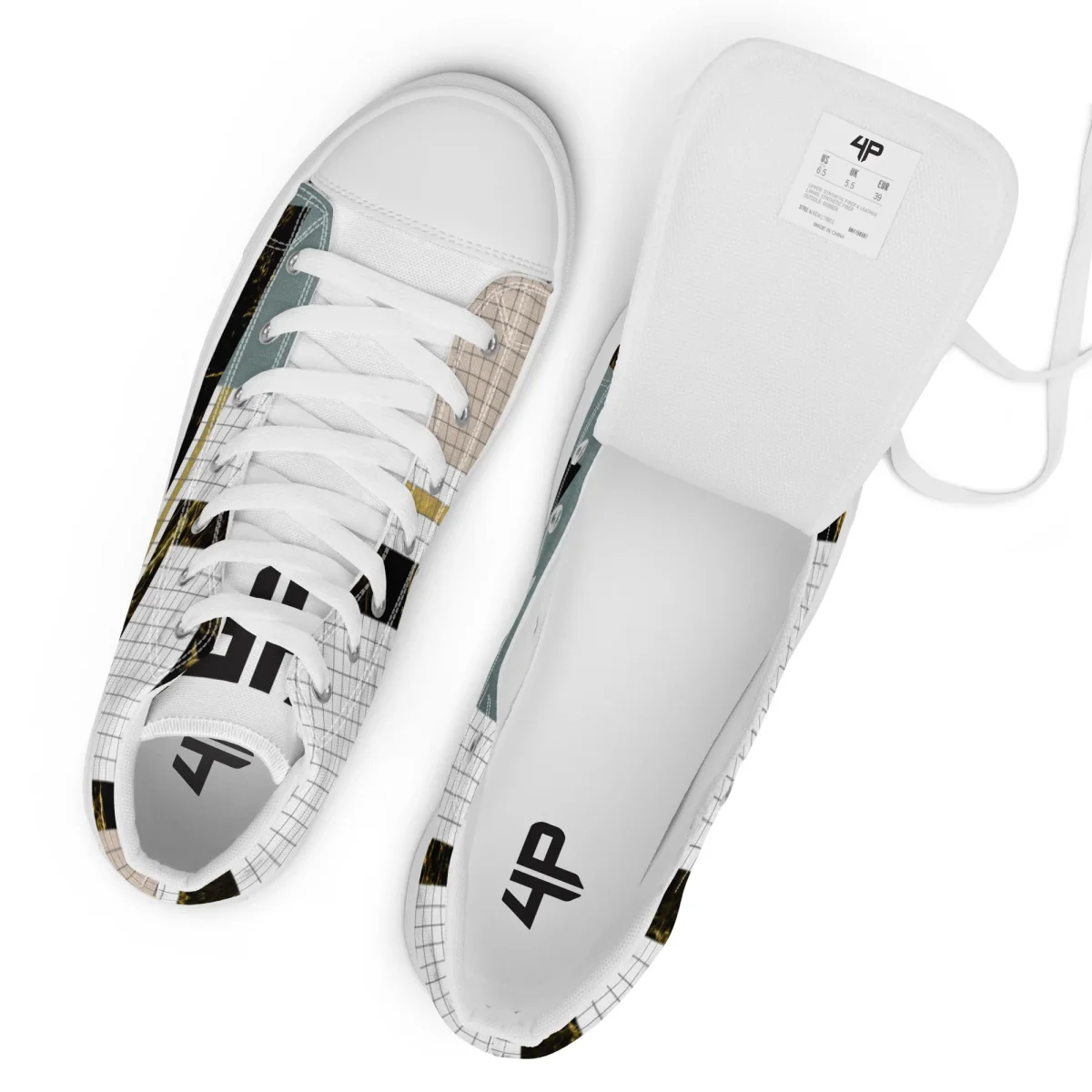 Zapatillas de lona de caña alta - Imagen 6
