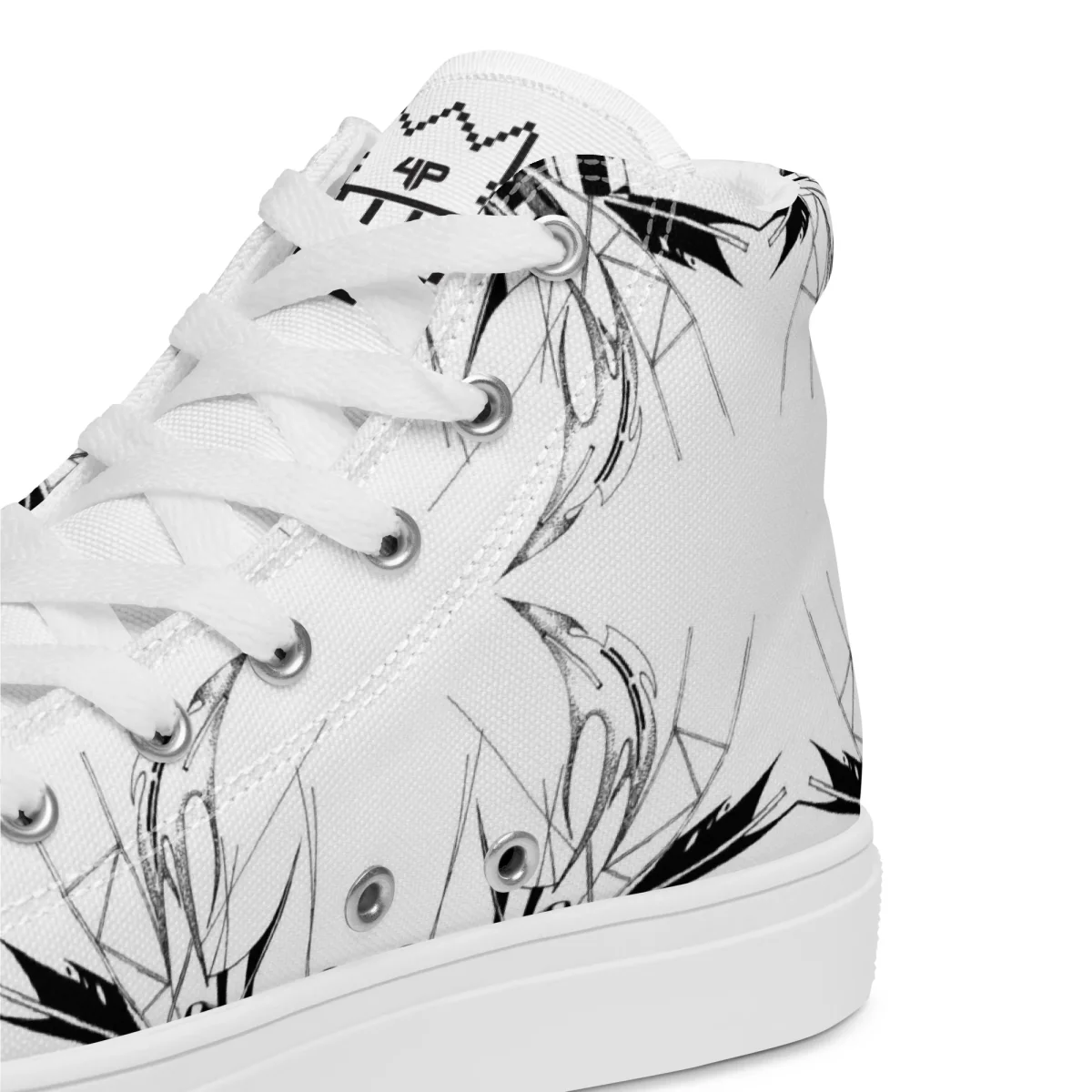 Zapatillas de lona de caña alta para hombre - Imagen 5