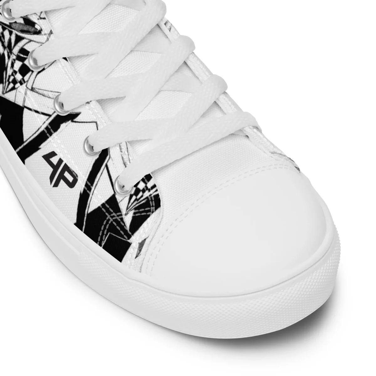 Zapatillas de lona de caña alta para hombre - Imagen 6