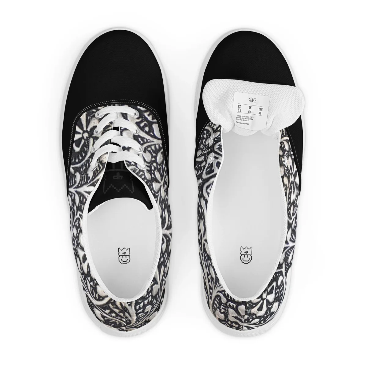 Zapatillas de lona con cordones - Imagen 3