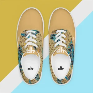 Men’s lace-up canvas shoes
