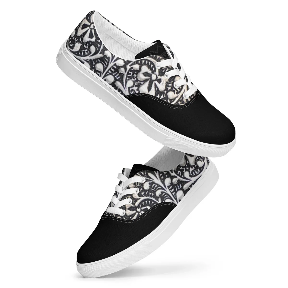Zapatillas de lona con cordones - Imagen 2