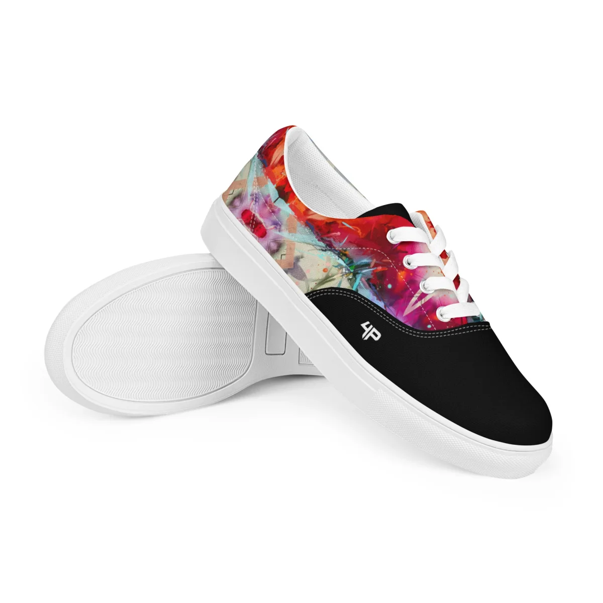 Zapatillas de lona con cordones para hombre - Imagen 2