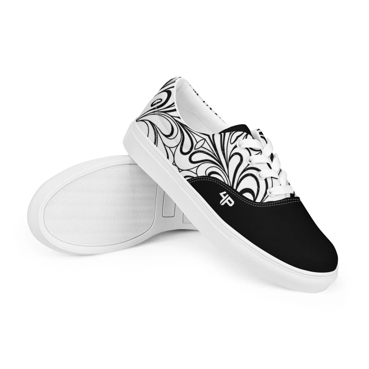 Zapatillas de lona con cordones - Imagen 4