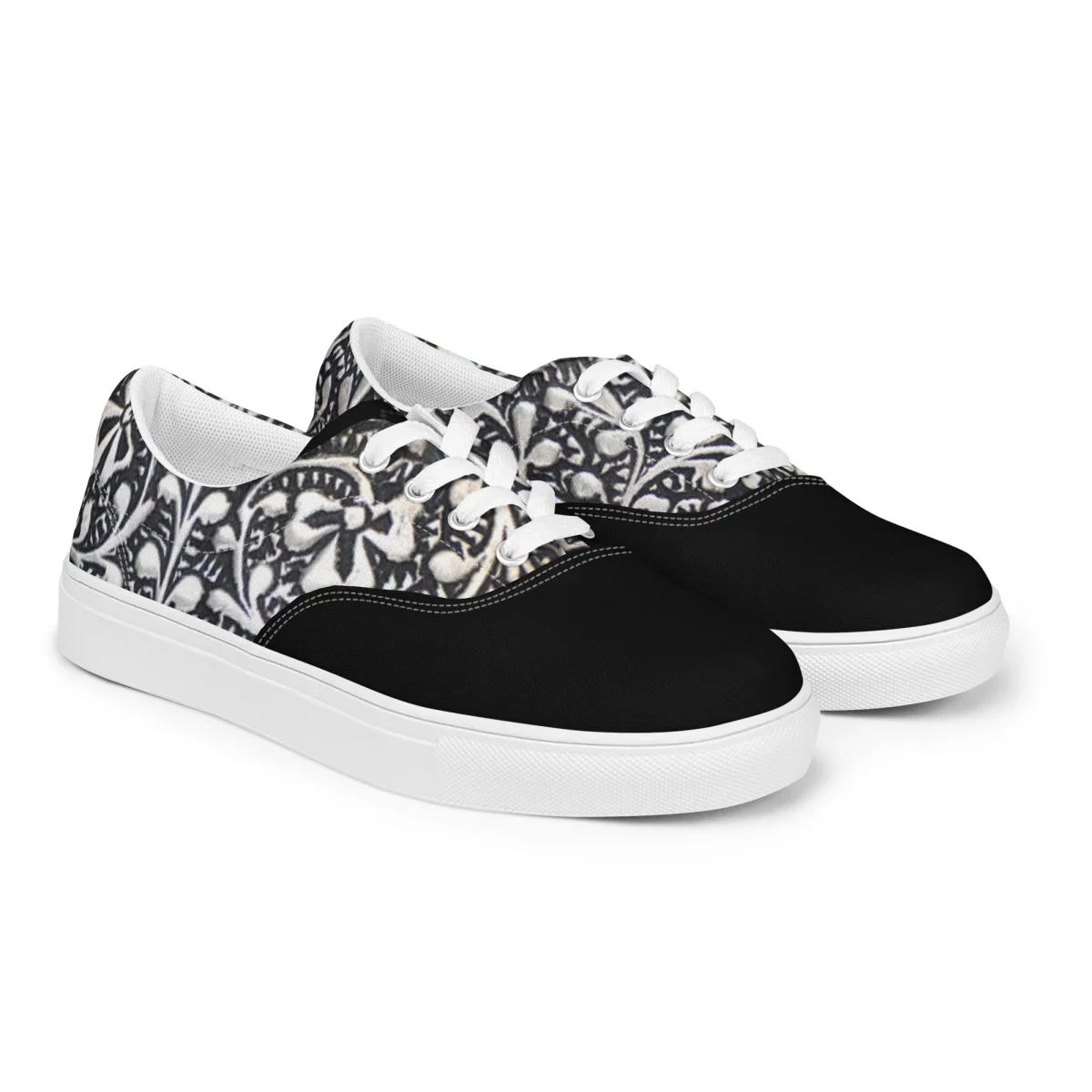 Zapatillas de lona con cordones - Imagen 4