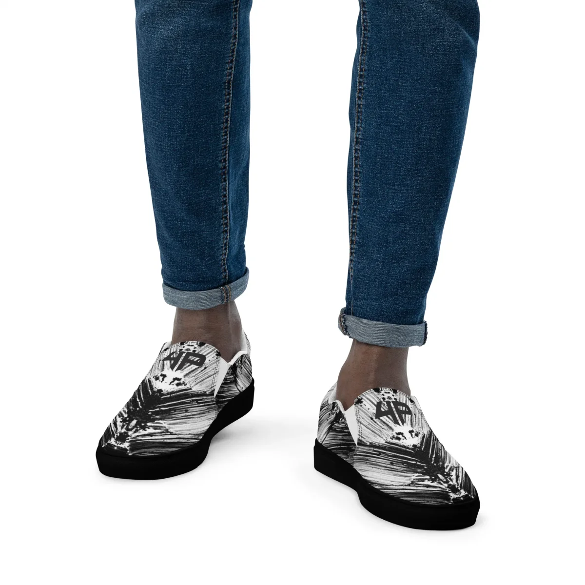Zapatillas sin cordones para hombre - B&W 9001 - Imagen 3