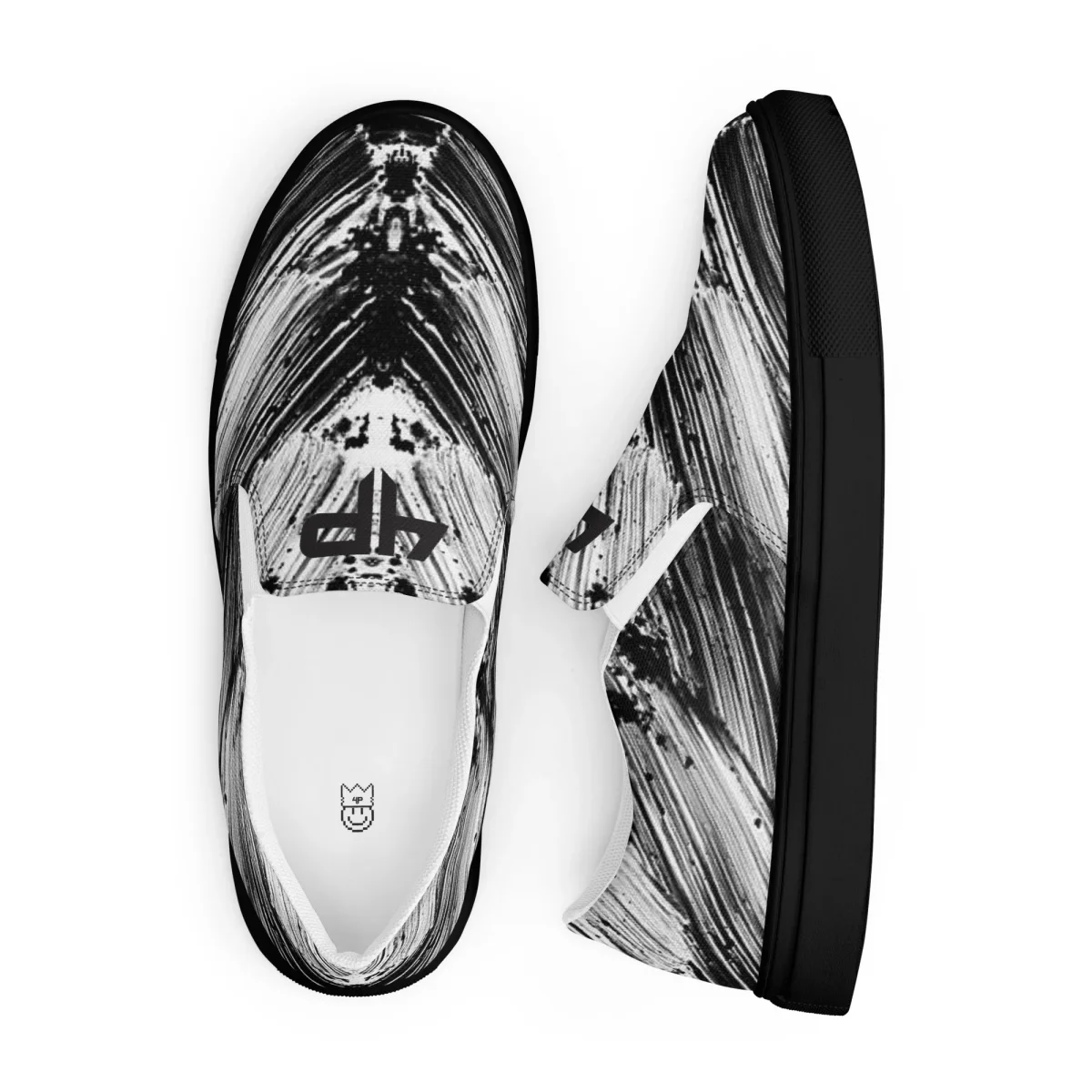 Zapatillas sin cordones para hombre - B&W 9001 - Imagen 4