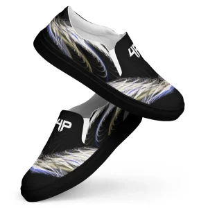 Zapatillas sin cordones para hombre - Black waves 2101