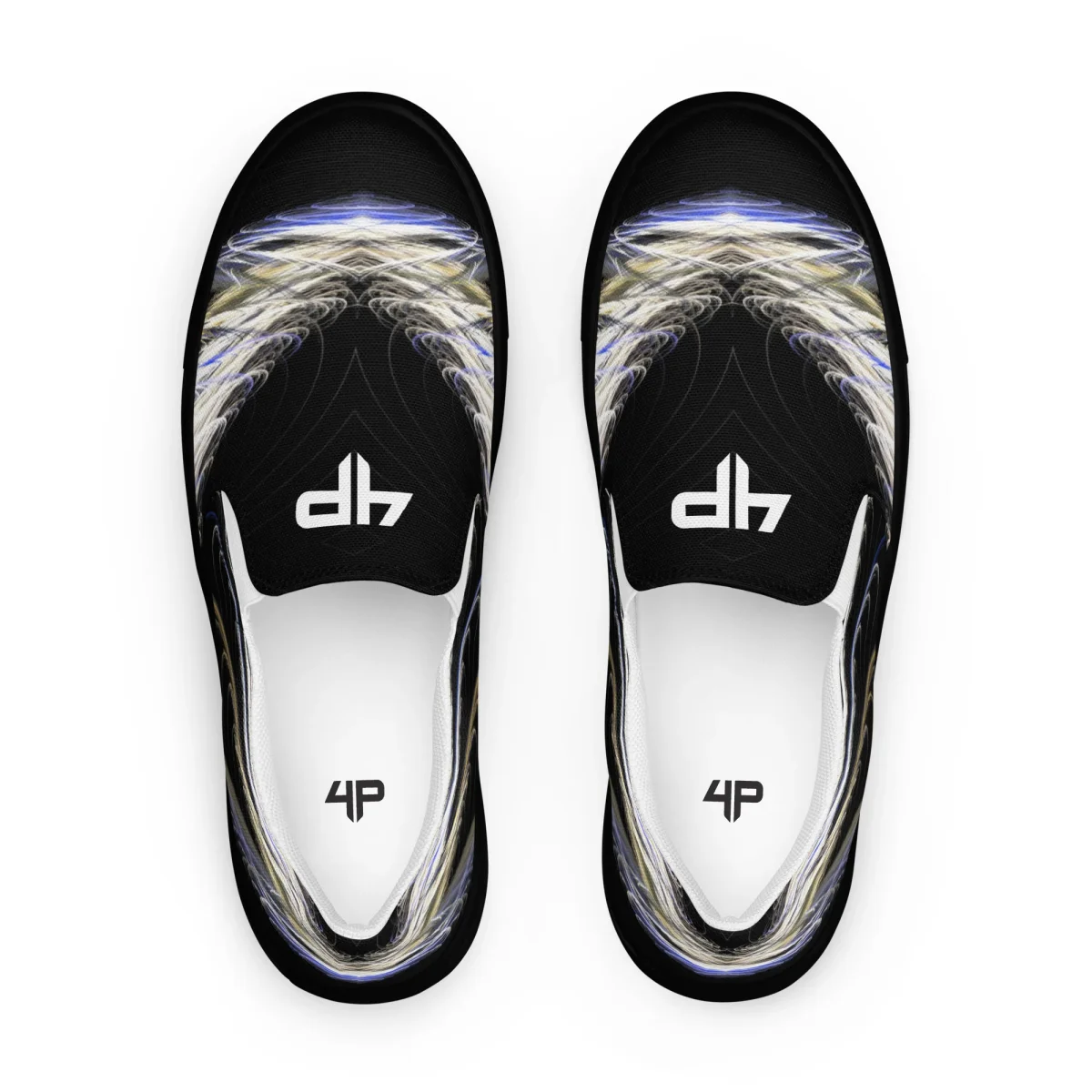 Zapatillas sin cordones para hombre - Black waves 2101 - Imagen 5