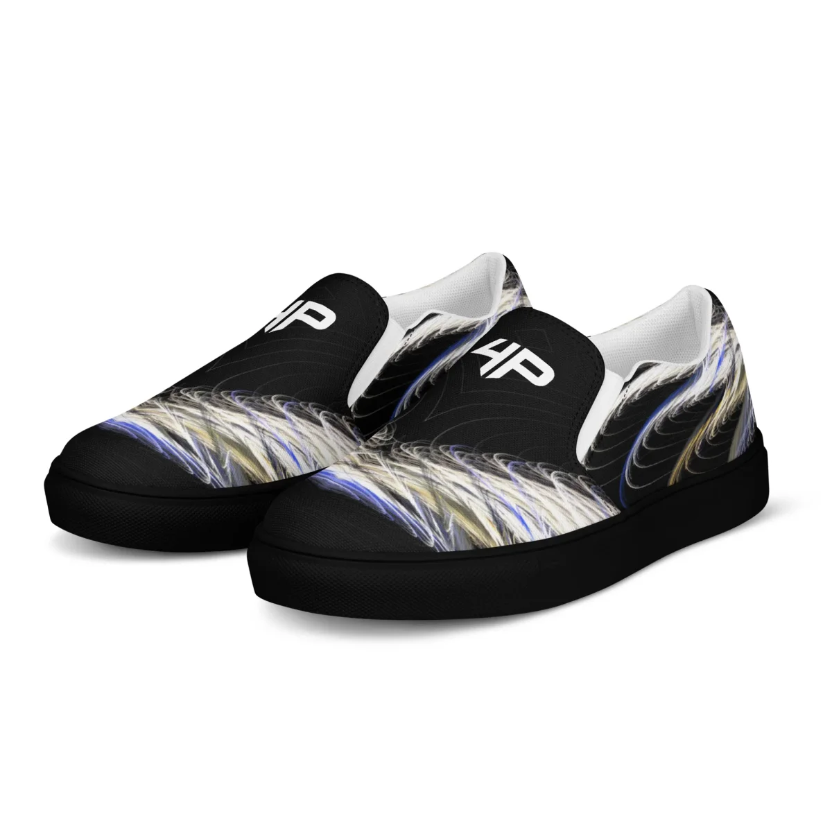 Zapatillas sin cordones para hombre - Black waves 2101 - Imagen 6