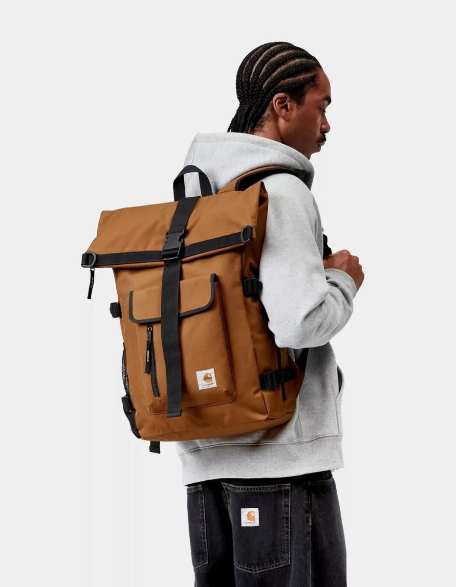 Mochila CARHARTT WIP PHILIS - Hamilton Brown - Imagen 3