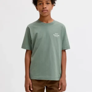 CAMISETA RELAXED BORDADA NORREBRO JNR - Laurel Wreath Print:AW 26
