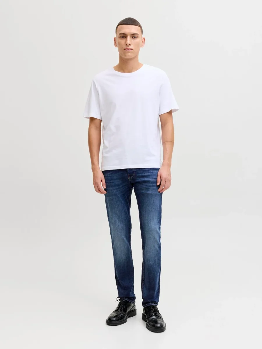 JEANS SLIM FIT "GLENN" ELÁSTICO - Blue Denim - Imagen 3