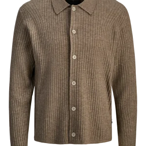 CARDIGAN REGULAR BLAISAC - Brindle Detail:Melange