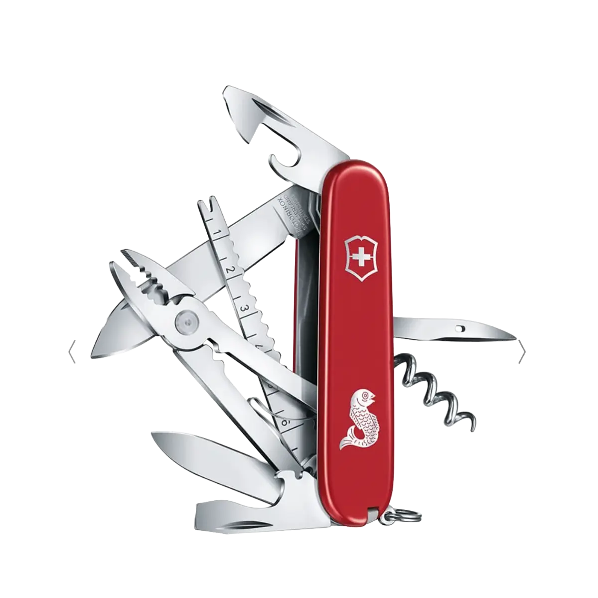 Navaja Victorinox Angler roja para pesca - Imagen 2