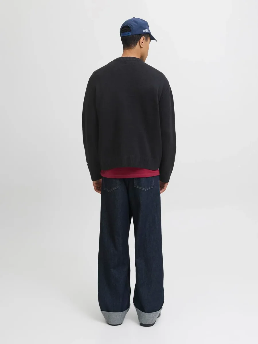 BUZO LOOSE TEJIDO NORREBRO - Black - Imagen 5