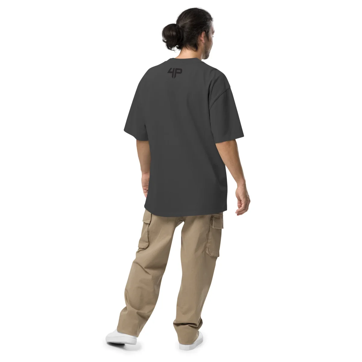 Camiseta oversize con efecto desgastado - Imagen 5