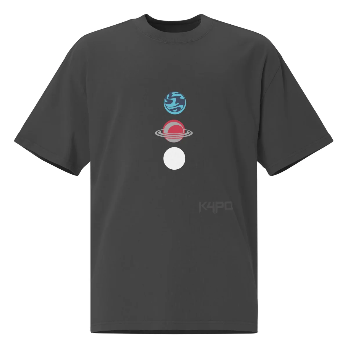 Camiseta oversize con efecto desgastado - Imagen 6