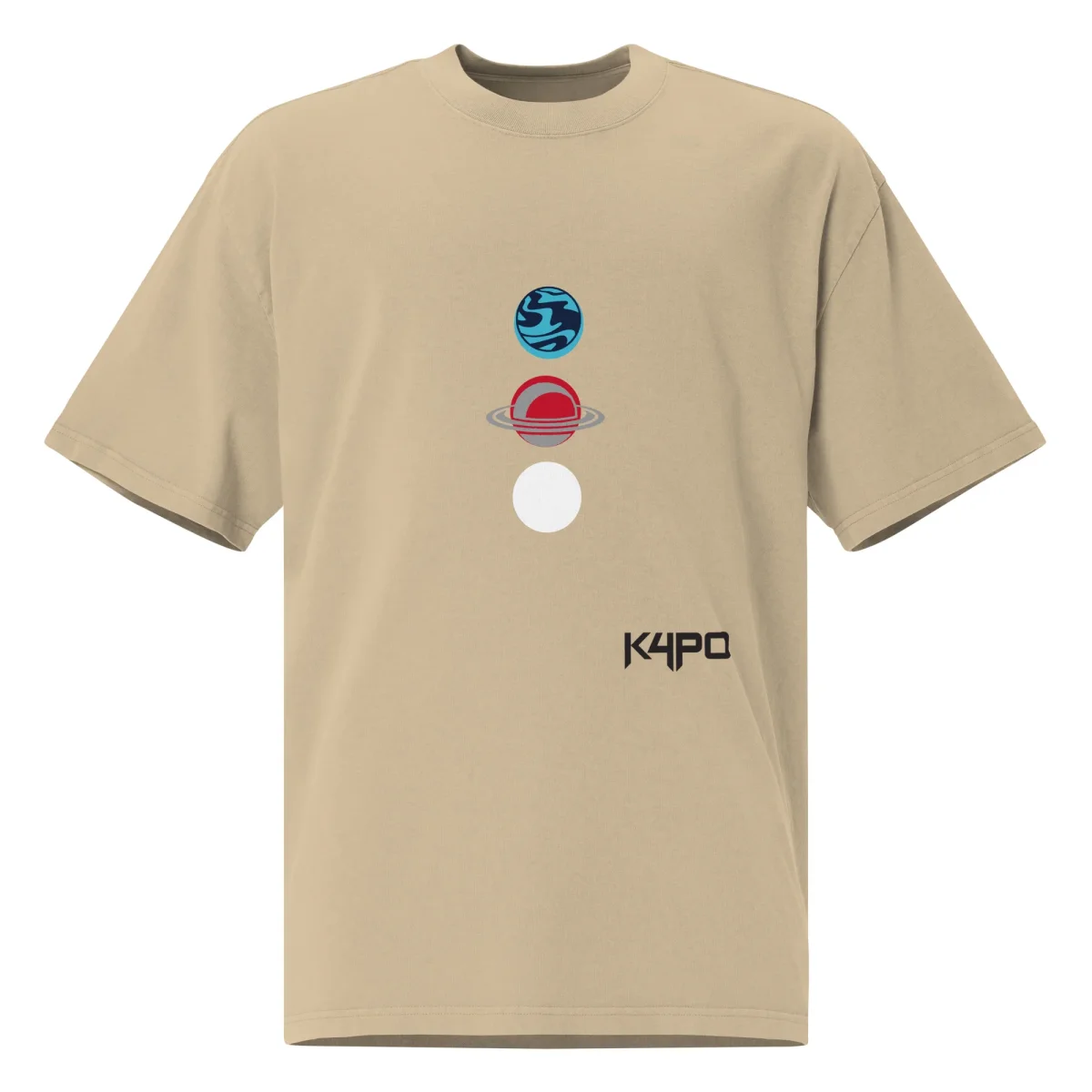 Camiseta oversize con efecto desgastado - Imagen 8
