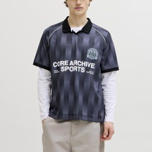 CAMISETA LOOSE POLO FÚTBOL - Black AOP:AOP