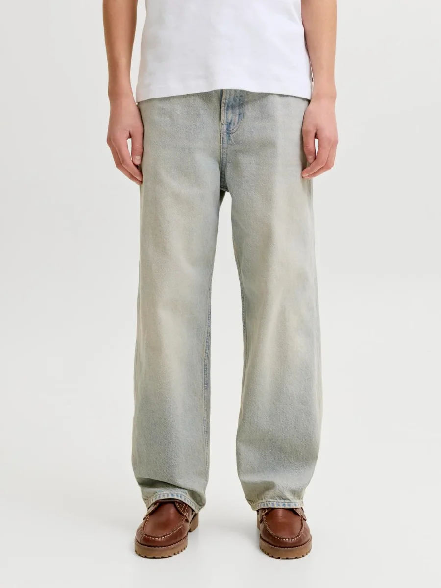 JEAN BAGGY TIRO ALTO ALEX 502 JNR - Light Blue Denim - Imagen 2