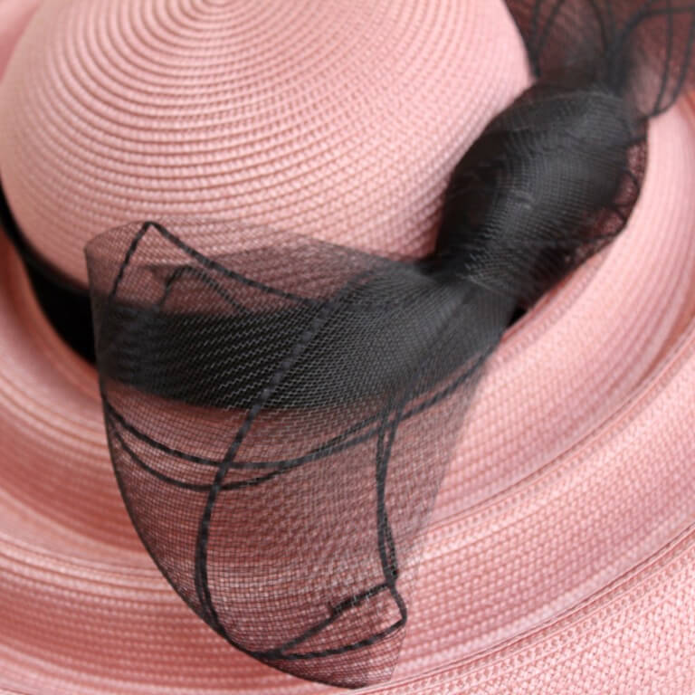 Pamela rosa de ondas con lazada - Imagen 4