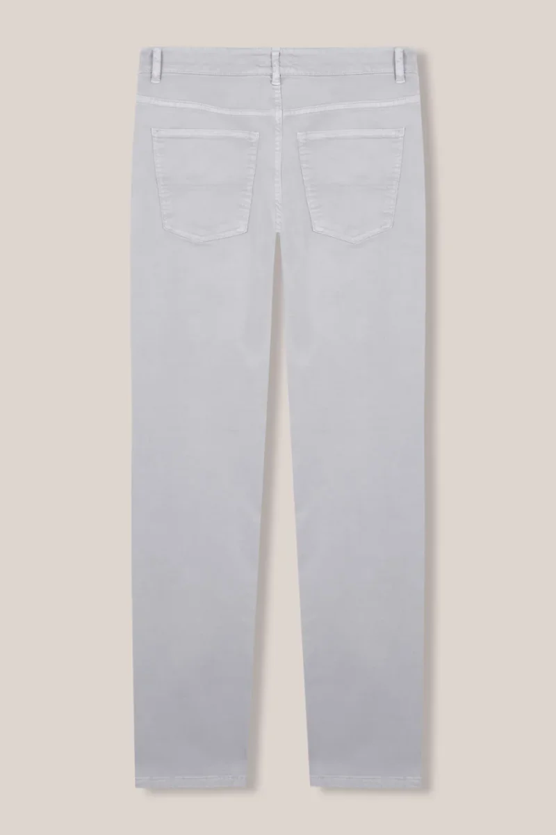 Pantalón Cinco Bolsillos - Gris Claro - Imagen 4