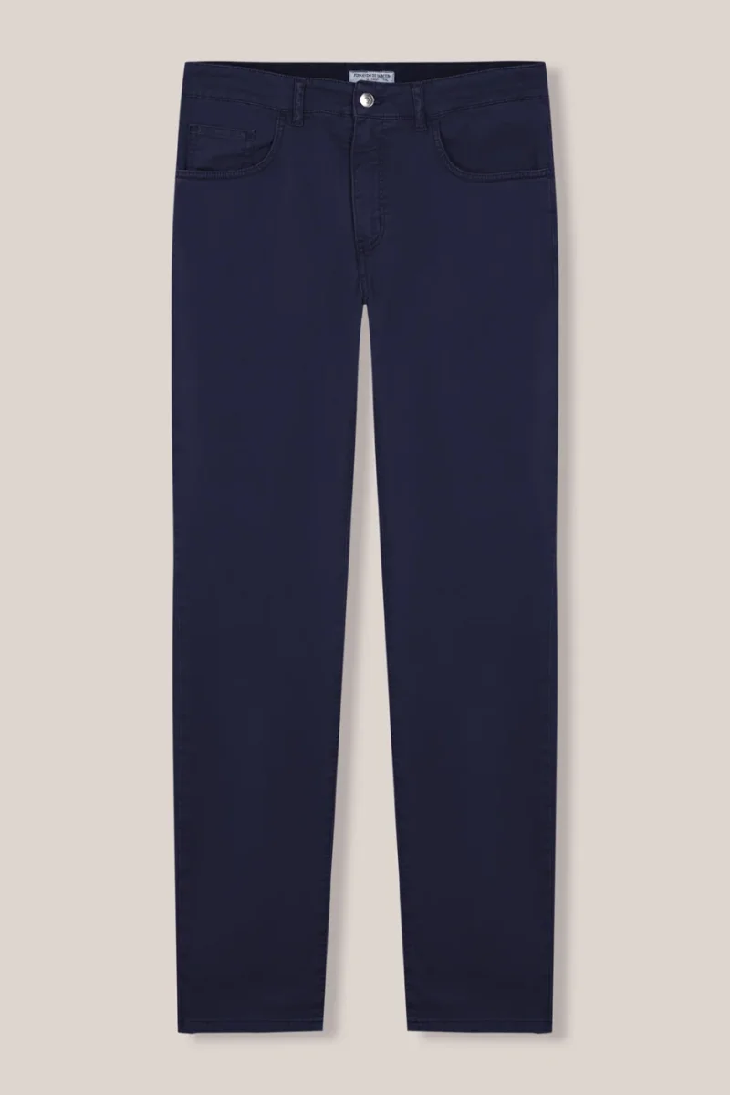 Pantalón Cinco Bolsillos - Azul Marino - Imagen 5