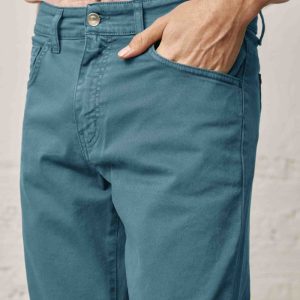 Pantalón Cinco Bolsillos - Azul Petróleo
