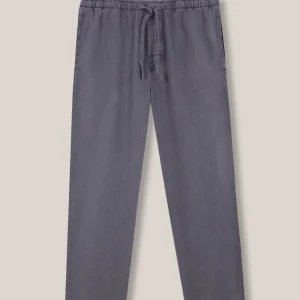 Pantalón Largo Lino - Gris