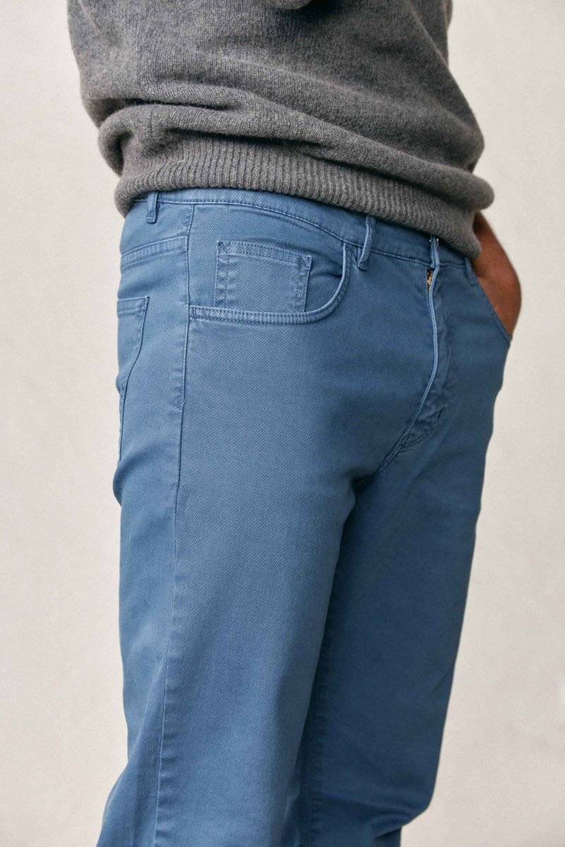 Pantalón Cinco Bolsillos - Azul - Imagen 2