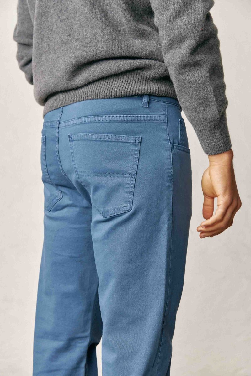 Pantalón Cinco Bolsillos - Azul - Imagen 3