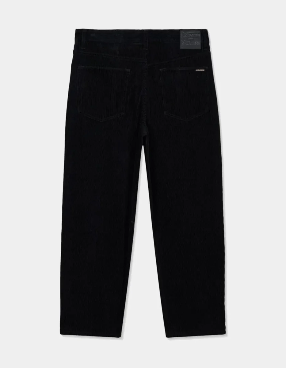 Pantalón VOLCOM BILLOW TAPERED CORD - Black - Imagen 8
