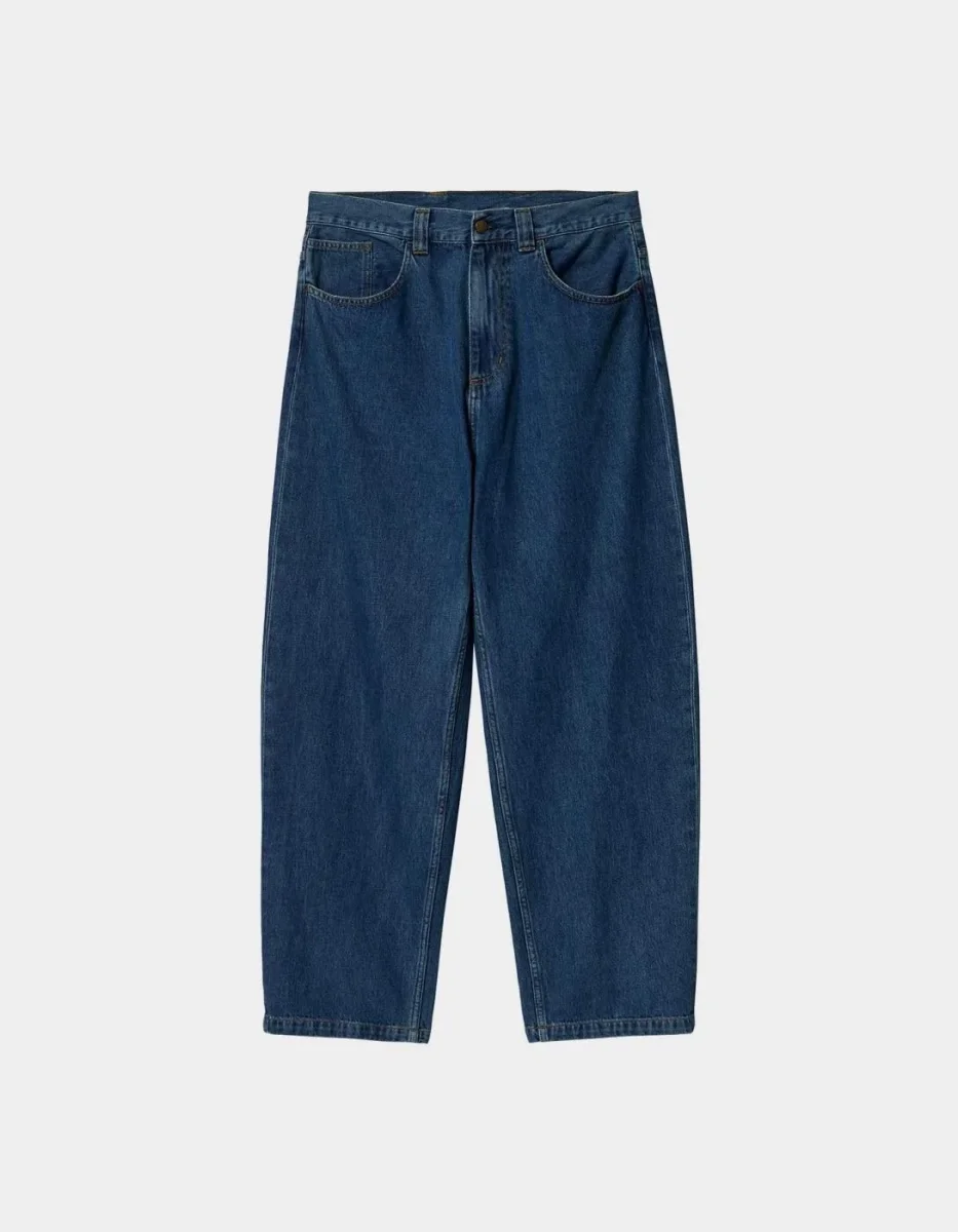 Pantalón CARHARTT WIP BRANDON - Blue Stone Washed - Imagen 5