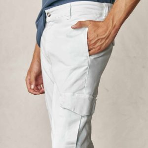 Pantalón Cargo - Azul Agua