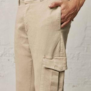 Pantalón Cargo - Beige