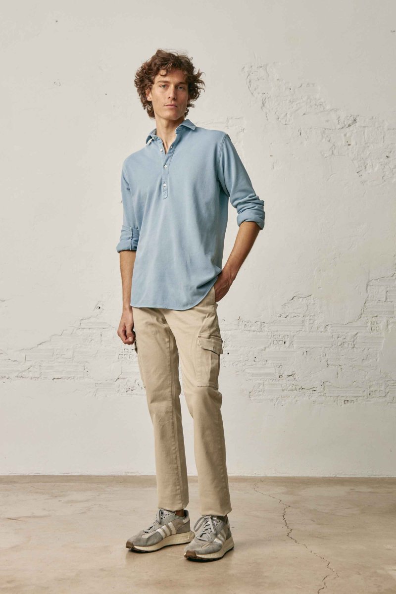 Pantalón Cargo - Beige - Imagen 4