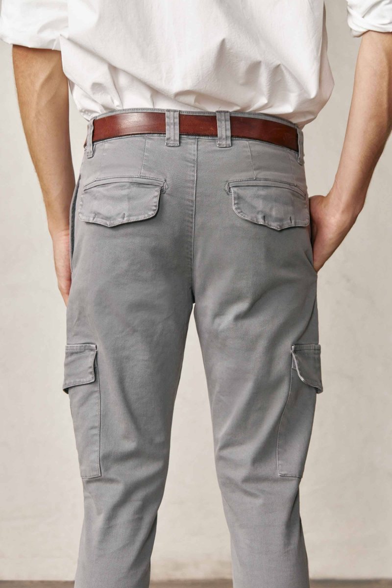 Pantalón Cargo - Gris - Imagen 6