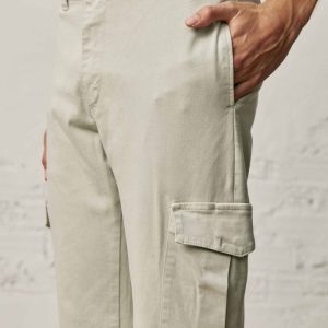 Pantalón Cargo - Piedra Claro